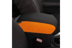 Bartact Padded Center Console Cover - Black/Orange