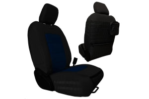 Bartact Tactical Front Seat Covers Black/Navy Blue