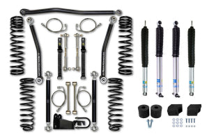 Rock Krawler 3.5in Max Travel Lift Kit, W/ Shock Options - JK 4DR