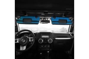 Bartact PALS MOLLE Visor Covers for Visors w/ Mirrors - Blue