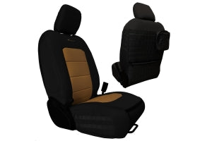 Bartact Tactical Front Seat Covers Black/Coyote