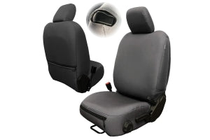 Bartact Baseline Performance Front Seat Covers, Pair - Graphite