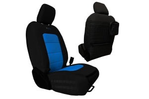 Bartact Tactical Series Front Seat Covers - Black/Blue