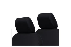 Bartact Front Headrest Covers Pair, Black