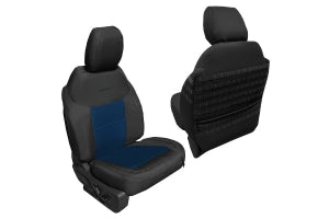 Bartact Tactical Front Seat Covers, Black w/ Navy