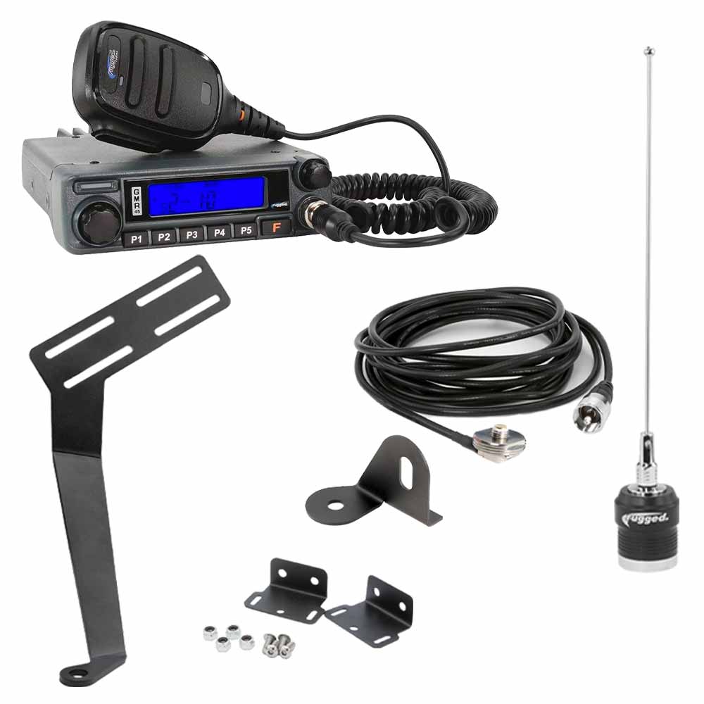 JK Jeep Radio Kit - with GMR45 POWER HOUSE Mobile Radio for Jeep JK • 2 Door Only