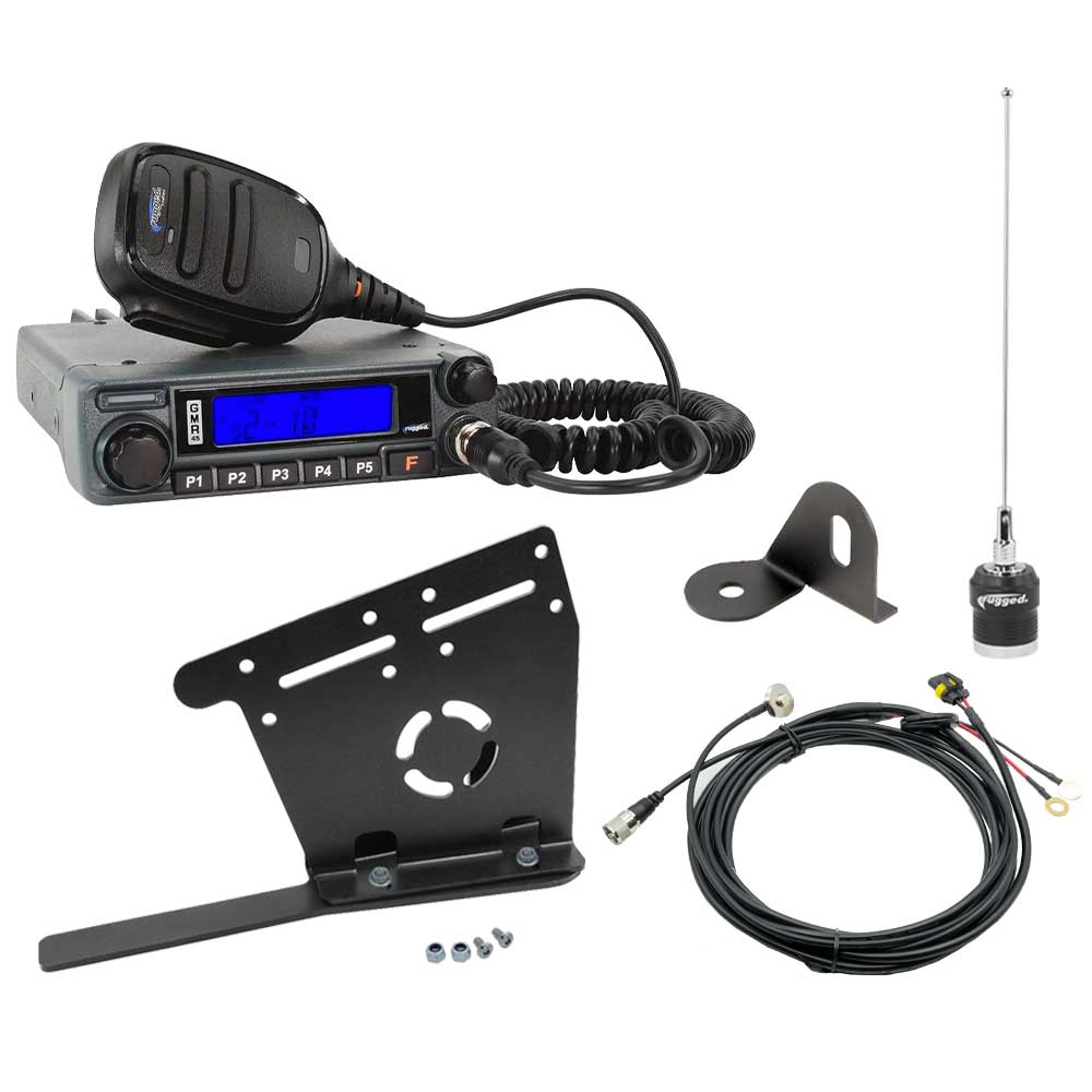 JP1 Jeep Radio Kit - with GMR45 POWER HOUSE Mobile Radio for Jeep JL Wrangler, JT Gladiator