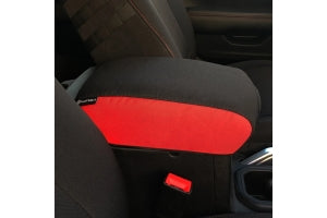 Bartact Padded Center Console Cover - Black/Red