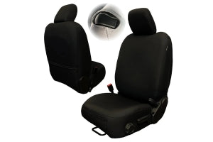 Bartact Baseline Performance Front Seat Covers, Pair - Black