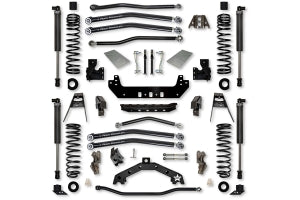 4.5 Inch X Factor X2 Long Arm Suspension - Stage 1 18-Present Wrangler JL 4-Door Front and Rear Lift Kit with Shocks