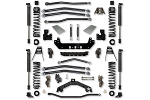 4.5 Inch X Factor X2 No Limits Long Arm Suspension - Stage 1 18-Present Wrangler JL 4-Door Front and Rear Lift Kit with Shocks