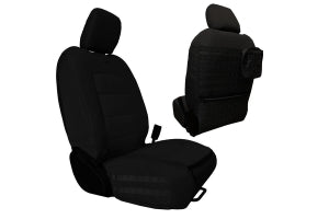 Bartact Tactical Series Front Seat Covers - Black/Black