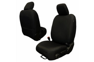 Bartact Baseline Performance Front Seat Covers - Black, No Headrest