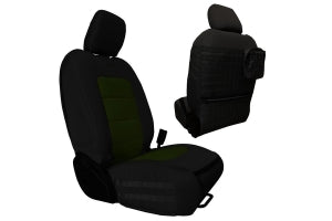 Bartact Tactical Series Front Seat Covers - Black/Olive