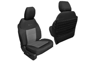 Bartact Tactical Front Seat Covers, Black w/ Graphite