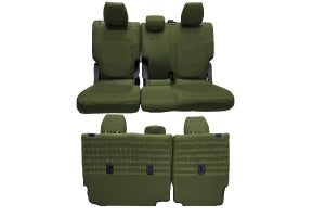 Bartact Tactical Rear Bench Cover w/No Armrest - Olive Drab
