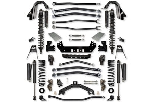 4.5 Inch Adventure-X No Limits Long Arm Coil Over Suspension 18-Present Wrangler JL 4-Door Front and Rear Lift Kit with Shocks